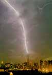 Gregf Geffner - Lightning Striking Empire State Building the Night Before 9-11