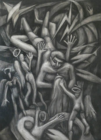 Greg Geffner. Drawing Title: Tempest.