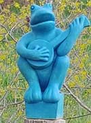 Frog Playing Banjo