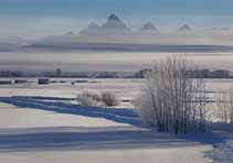 Low Clouds In Teton Valley. Photo by Greg Geffner