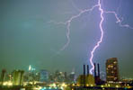Midtown Tunnel Air Vent Lightning Strike