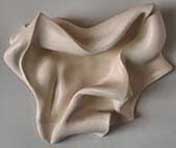 Twisted Ceramic Sculpture by Greg Geffner