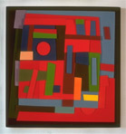 Greg Geffner, Velcro Sculpture,. Title: Velcro Ad Rhienhart