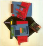 Greg Geffner, Velcro Sculpture,. Title: Velcro Ad Rhienhart, Variation C